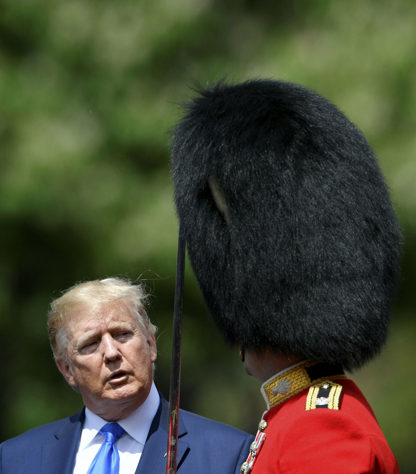 APTOPIX Britain Trump